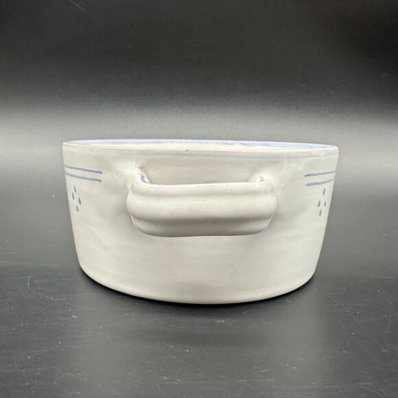 Vintage Casserole Dish Dieulefit France PHP Pottery Lavender Purple Cottagecore - Picture 5 of 10